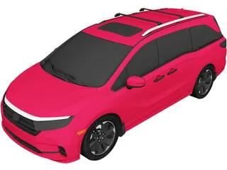 Honda Odyssey (2021) 3D Model