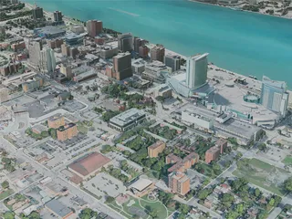 Windsor City, Canada (2021) 3D Model