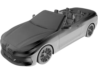 MBW 4-Series Convertible (2021) 3D Model