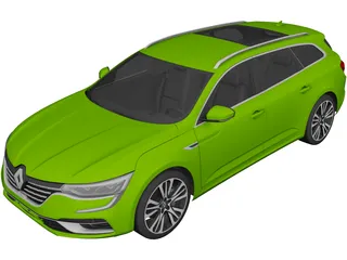 Renault Talisman Estate (2015) 3D Model