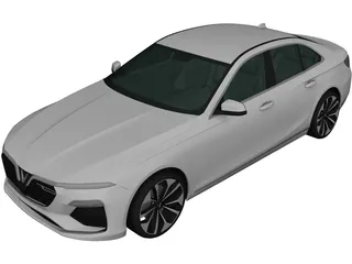 VinFast LUX A2.0 Concept (2018) 3D Model