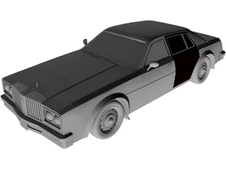 Oldsmobile Delta 88 (1981) 3D Model