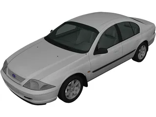 Ford Falcon (2000) 3D Model