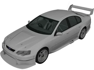 Ford Falcon V8 (2009) 3D Model