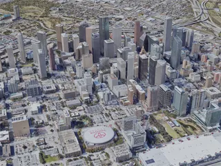 Houston City, USA (2022) 3D Model