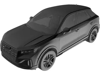Audi Q2 (2021) 3D Model