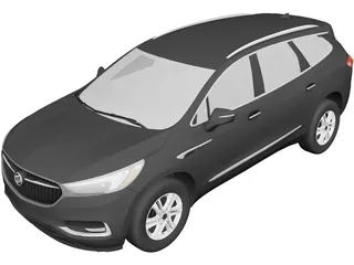 Buick Enclave (2018) 3D Model