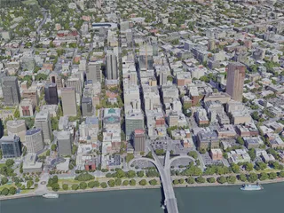 Portland City, OR, USA (2022) 3D Model