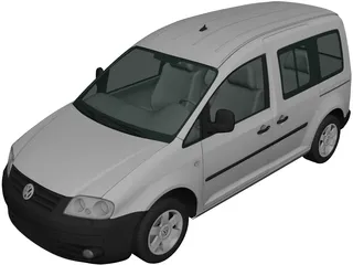 Volkswagen Caddy (2004) 3D Model