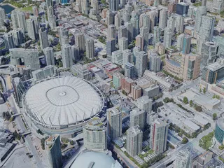 Vancouver City, Canada (2022) 3D Model