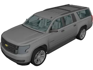 Chevrolet Suburban (2015) 3D Model