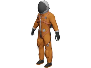 Astronaut 3D Model