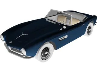 BMW 507 (1956) 3D Model