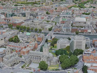 Dublin City, Ireland (2022) 3D Model