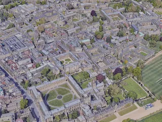 Oxford City, UK (2022) 3D Model