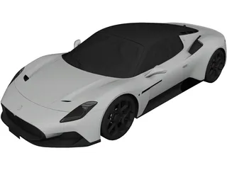 Maserati MC20 (2022) 3D Model