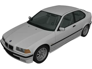 BMW 3-Series Compact [E36] (1994) 3D Model