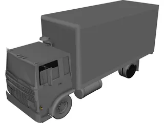Moving Van 3D Model