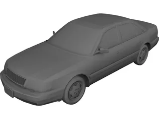 Audi 100 (1992) 3D Model