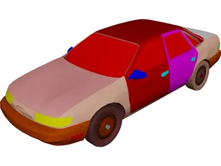 Ford Taurus (1992) 3D Model