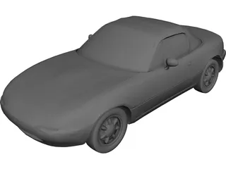 Mazda Miata (1993) 3D Model
