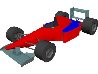 Formula 1 Car 3D Model