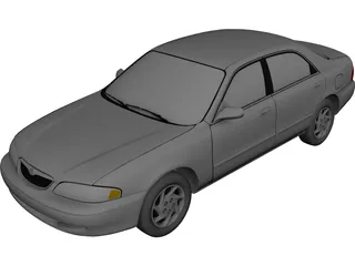 Mazda 626 (1999) 3D Model