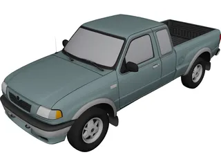 Mazda Pickup (1999) 3D Model