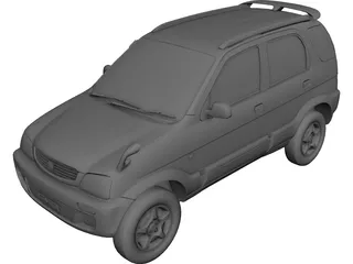 Toyota Cami (1999) 3D Model