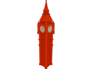 Big Ben 3D Model