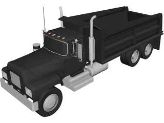 Dump Truck 3D Model