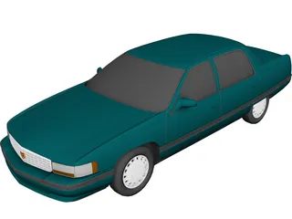 Cadillac DeVille (1994) 3D Model