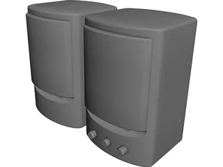 Speakers 3D Model