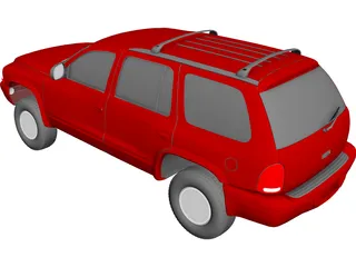 Dodge Durango (1998) 3D Model