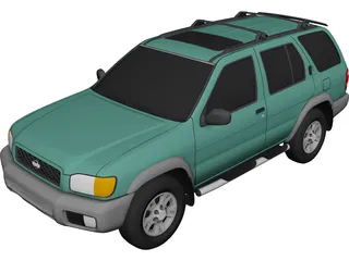 Nissan Pathfinder (1999) 3D Model 3D Preview
