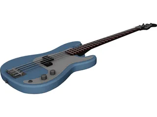 Fender Precision Mexican Bass 3D Model