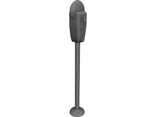 Parking Meter 3D Model