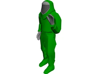 Fire Suit 3D Model