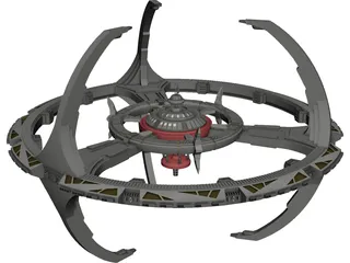Star Trek DS9 3D Model 3D Preview