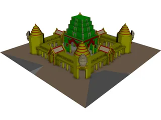 Castle 3D Model