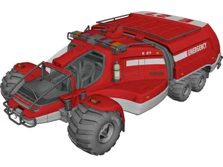 Space Buggy 3D Model