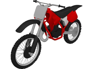 Honda CR500 (1994) 3D Model