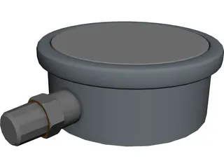 Pressure Guage 3D Model