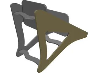 Kids Chair 3D Model