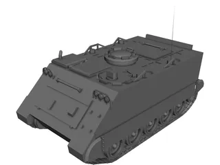 M-113 3D Model