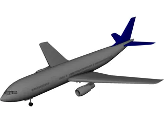 Airbus A300 3D Model