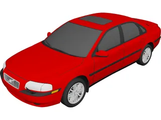 Volvo S80 (2000) 3D Model