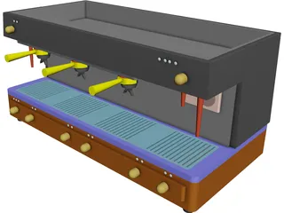 Coffee Machine 3D Model