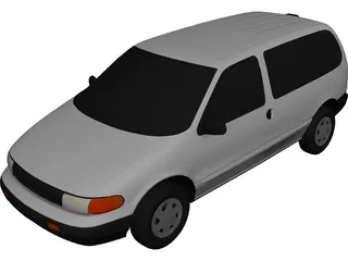Nissan Quest (1994) 3D Model