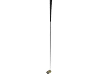 Golf Club Driver 3D Model